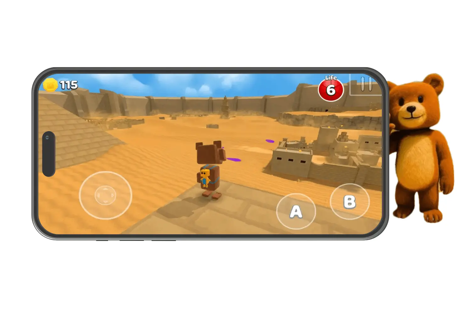 8 different playable locations