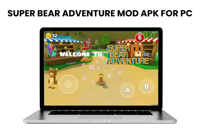 super bear adventure mod apk for pc
