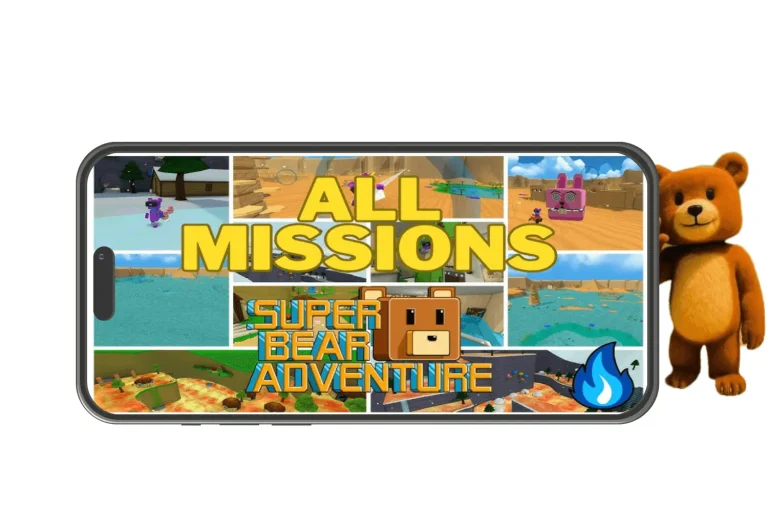 all missions unlocked in super bear adventure